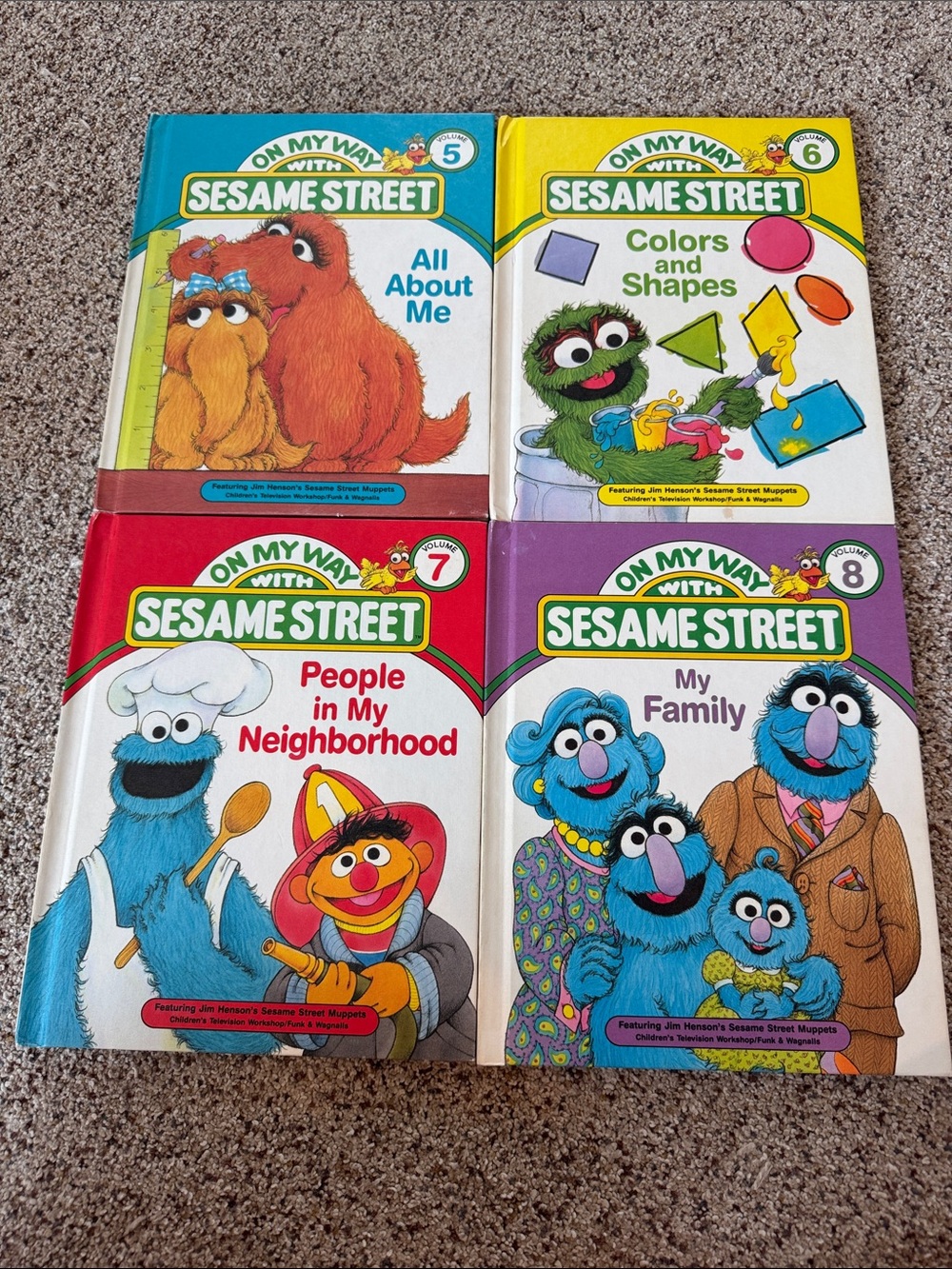 Sesame Street "On My Way" Board Book Vintage Collection - Picture 7 of 9